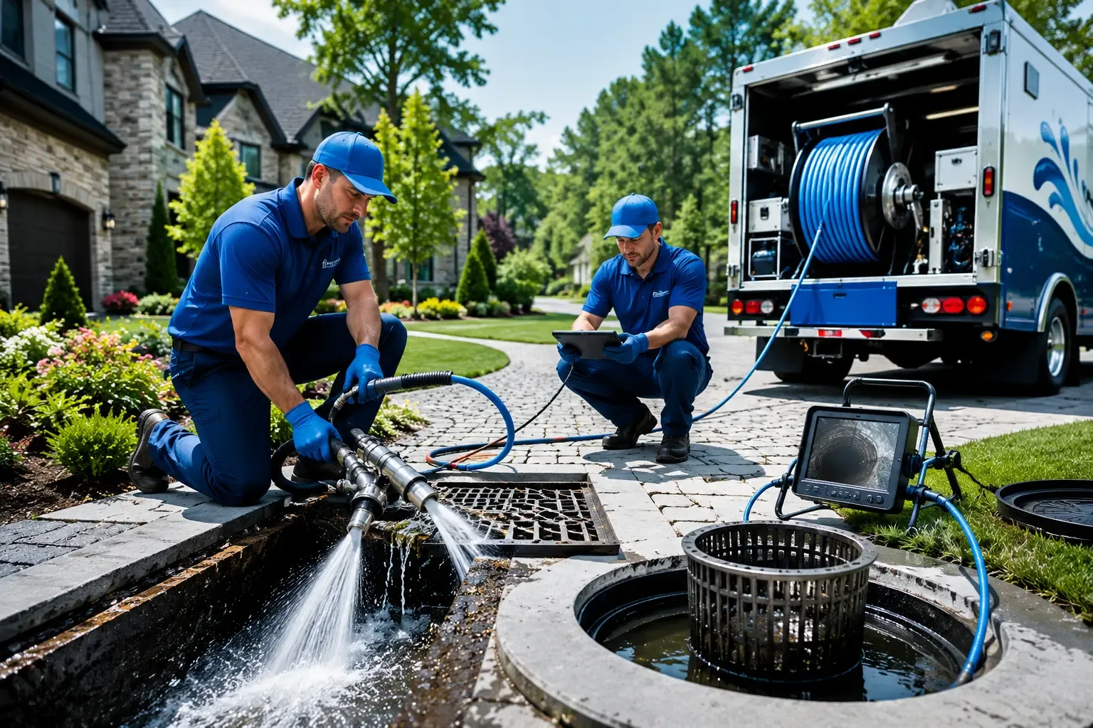 Local outdoor drain cleaning professionals in Parkers Lake, KY